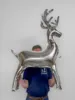 Шар (воздух) Ходячая фигура Олень, серебро, 32