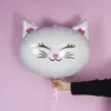 Аг Фигура Кошечка, Голова , Белый, 1шт. в упак. 66см (Агура, Россия) 220632