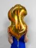 К Фигура Знак доллара, золотой, 31